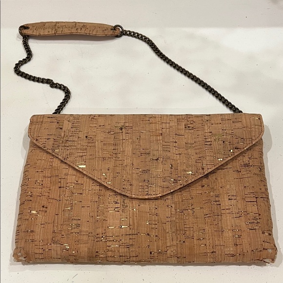 J.Crew Cork Handbag Purse - Picture 1 of 8